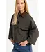 Yaya Oversized wool mix jacket