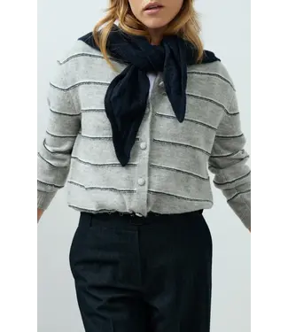 Yaya Knitted triangle scarf