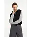 Yaya Sleeveless sweater w/jersey hoodie
