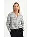 Yaya Knitted striped cardigan