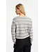 Yaya Knitted striped cardigan