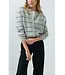 Yaya Knitted striped cardigan