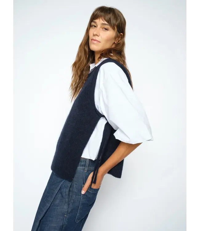 Mos Mosh Thora tie knit vest