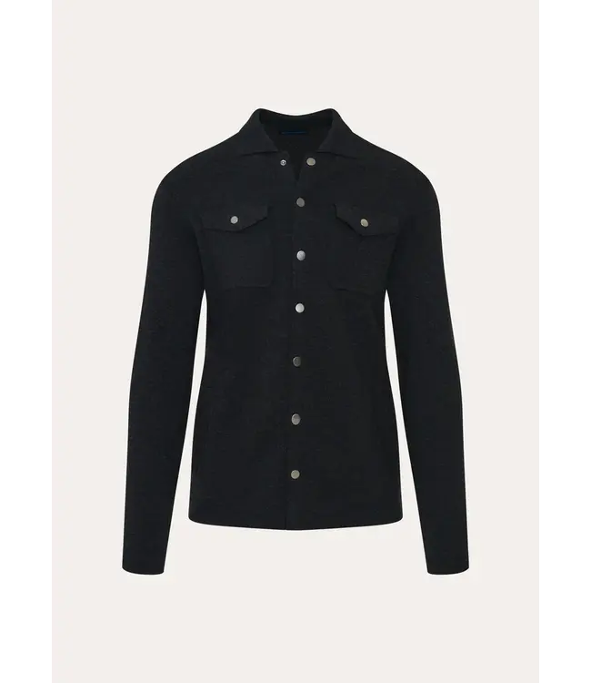 Patrick Assaraf Men's milano stitch shirt jacket