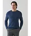 Patrick Assaraf Men's rib raglan crewneck sweater