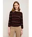 Paper Label Cecily striped crew