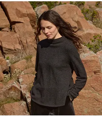 Zofia mock neck sweater