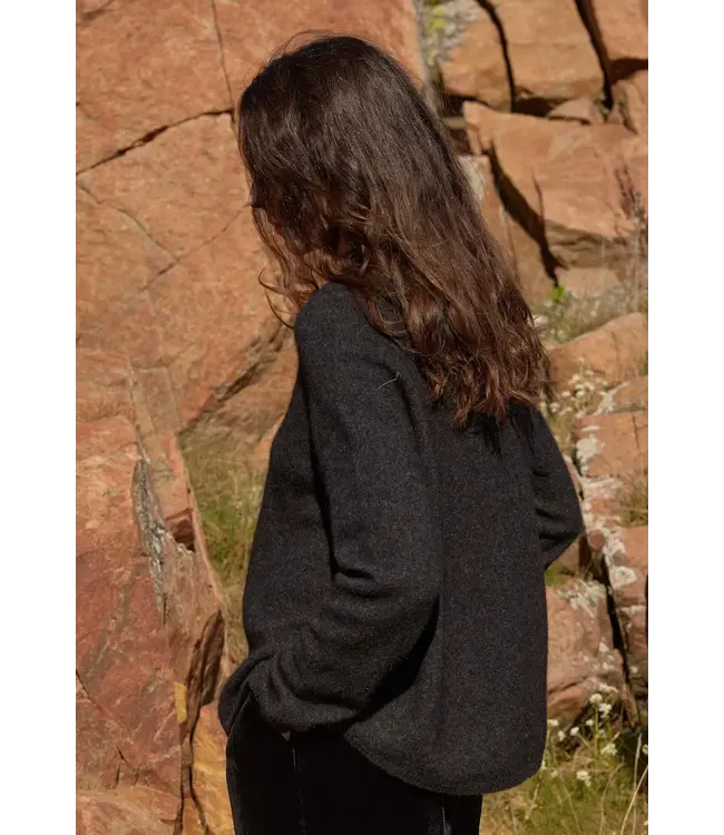 Zofia mock neck sweater