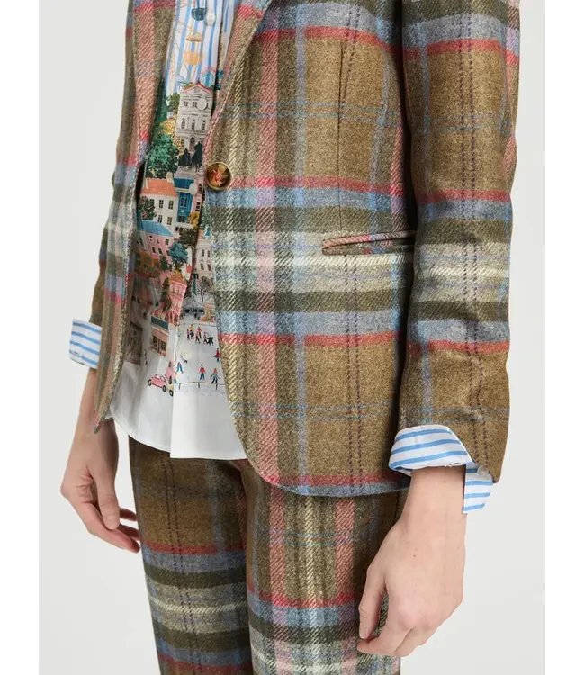Heather blazer