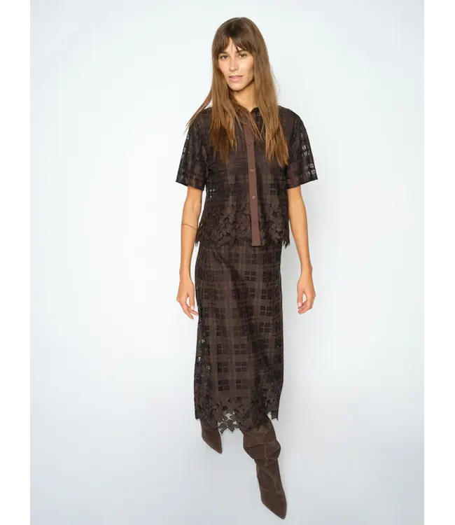Mos Mosh Bia checko lace skirt