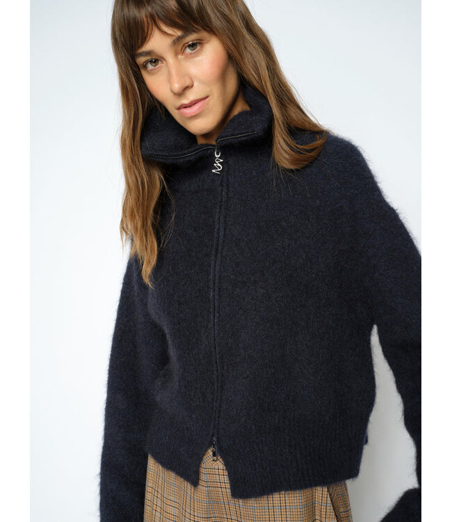 Mos Mosh Hulda knit zip cardigan