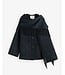 Yerse  Short handmade coat w/scarf