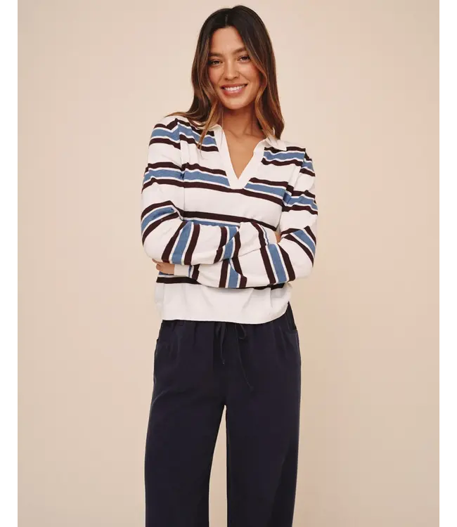 Bella Dahl Long sleeve placket pullover
