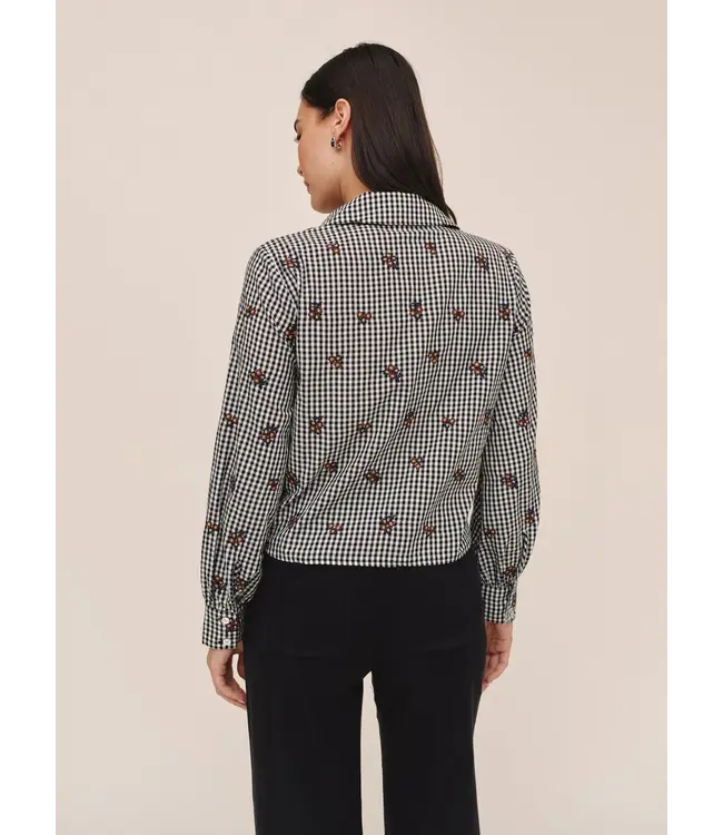 Bella Dahl Long sleeve crop button down