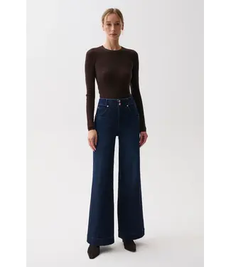 Pistola Lana double button high rise jean
