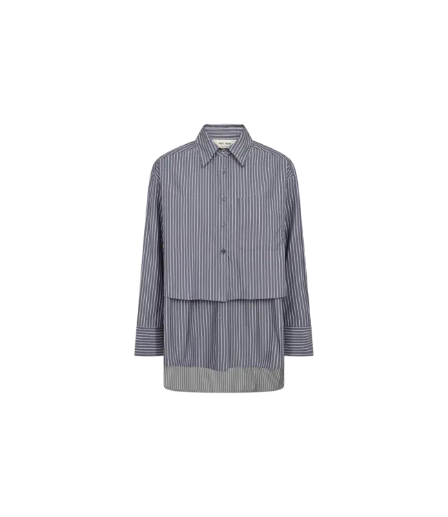 Mos Mosh Barb stripe shirt