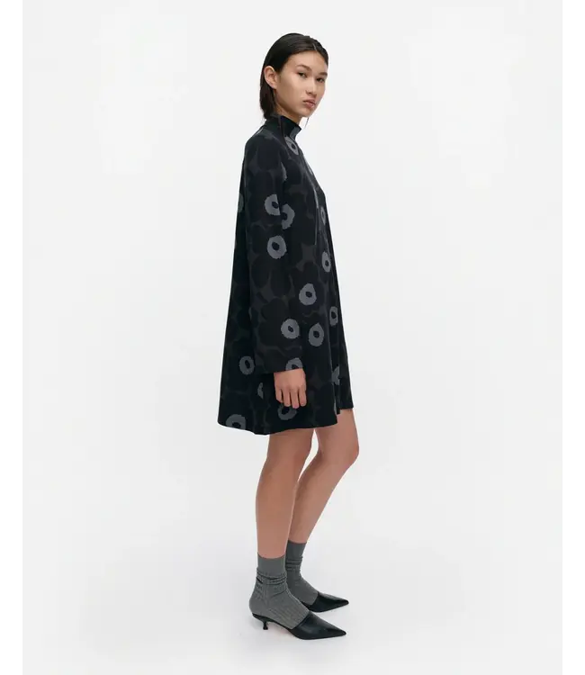 Marimekko Tuskin unikko jersey dress