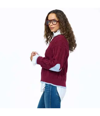 Kerri Rosenthal Maxwork cable pullover