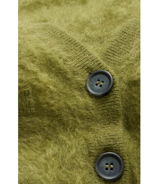 Cashmere clouds brushed cardigan