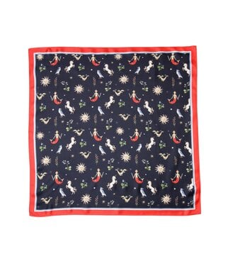 Palm Palm Caroline square scarf