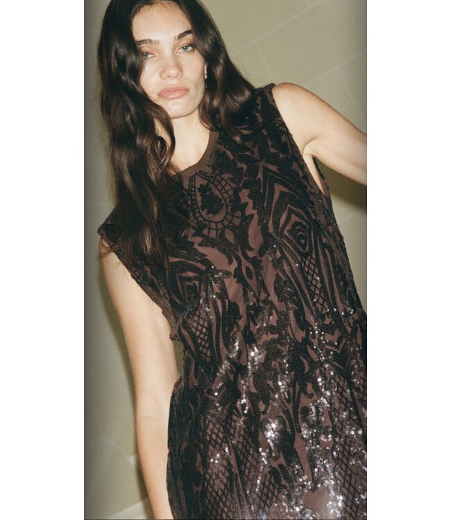 Mos Mosh Aran Harli sequin dress