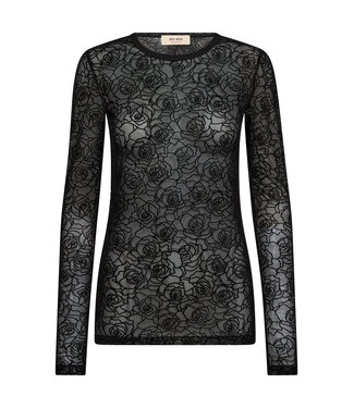 Mos Mosh Rose mesh blouse