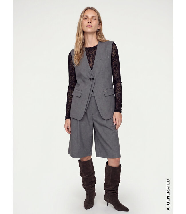 Mos Mosh Rose mesh blouse