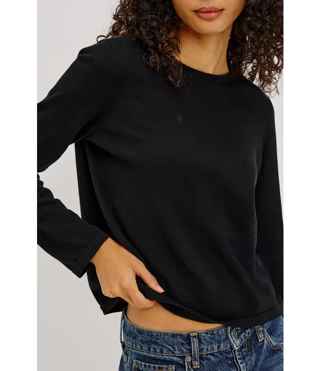 Rails Cotton cashmere long sleeve tee