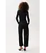Pistola Beau sateen seamed crescent leg