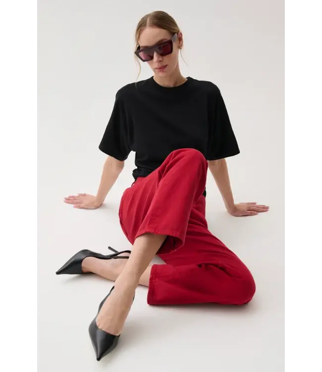 Pistola Lexi mid rise bowed straight