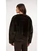 Yaya Oversized faux fur jacket