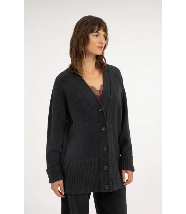 Yaya Cardigan in rib stitch