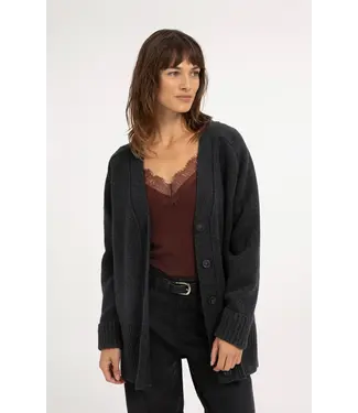Yaya Cardigan in rib stitch