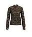 Yaya  Lace top with high neck