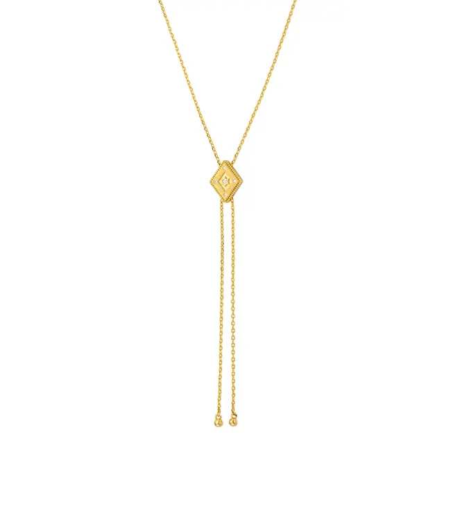 Mya Bay Losange bolo necklace