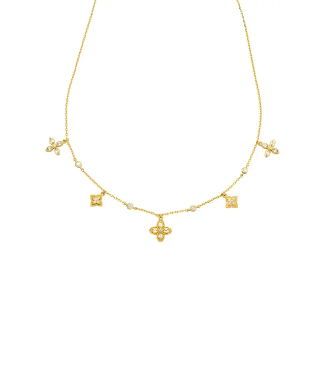 Mya Bay Flower liberty necklace
