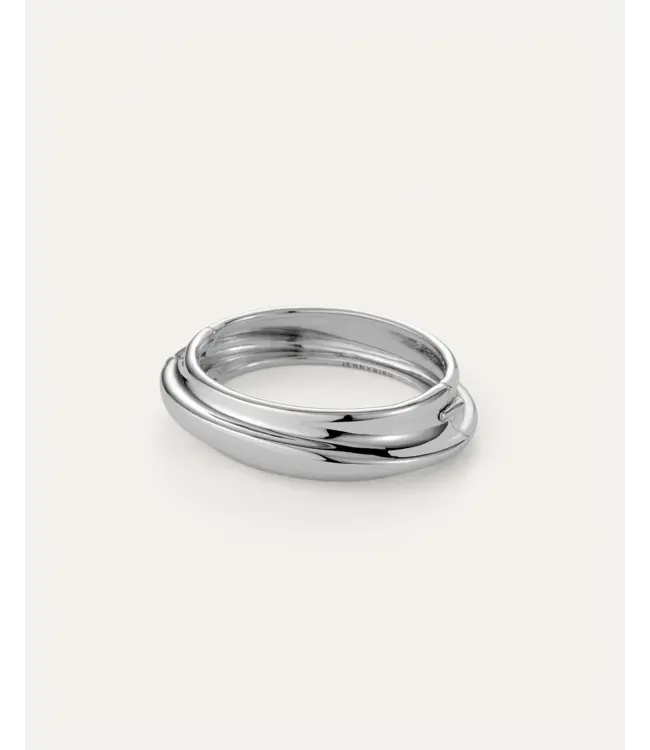Jenny Bird Lennon bangle large silver