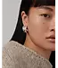 Jenny Bird Leona hoops silver