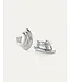 Jenny Bird Leona hoops silver