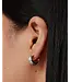 Jenny Bird Mini Lennon hoops silver