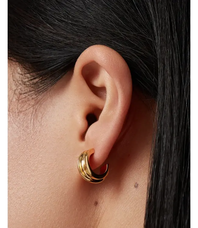 Jenny Bird Mini Lennon earring gold
