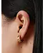 Jenny Bird Mini Lennon earring gold