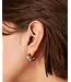 Jenny Bird Staple hoops small platinum