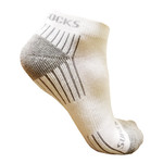 Ankle Super Sock White - M