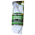Diabetic Super Sock White - XL