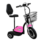 Freedom Scooters PINK Freedom 500 Scooter w/ Metal Basket
