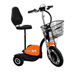 Freedom Scooters ORANGE Freedom 500 Scooter w/ Metal Basket