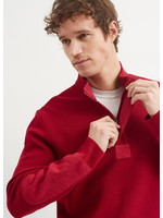 SAINT-JAMES Men's Wool 1/4 zip sweater
