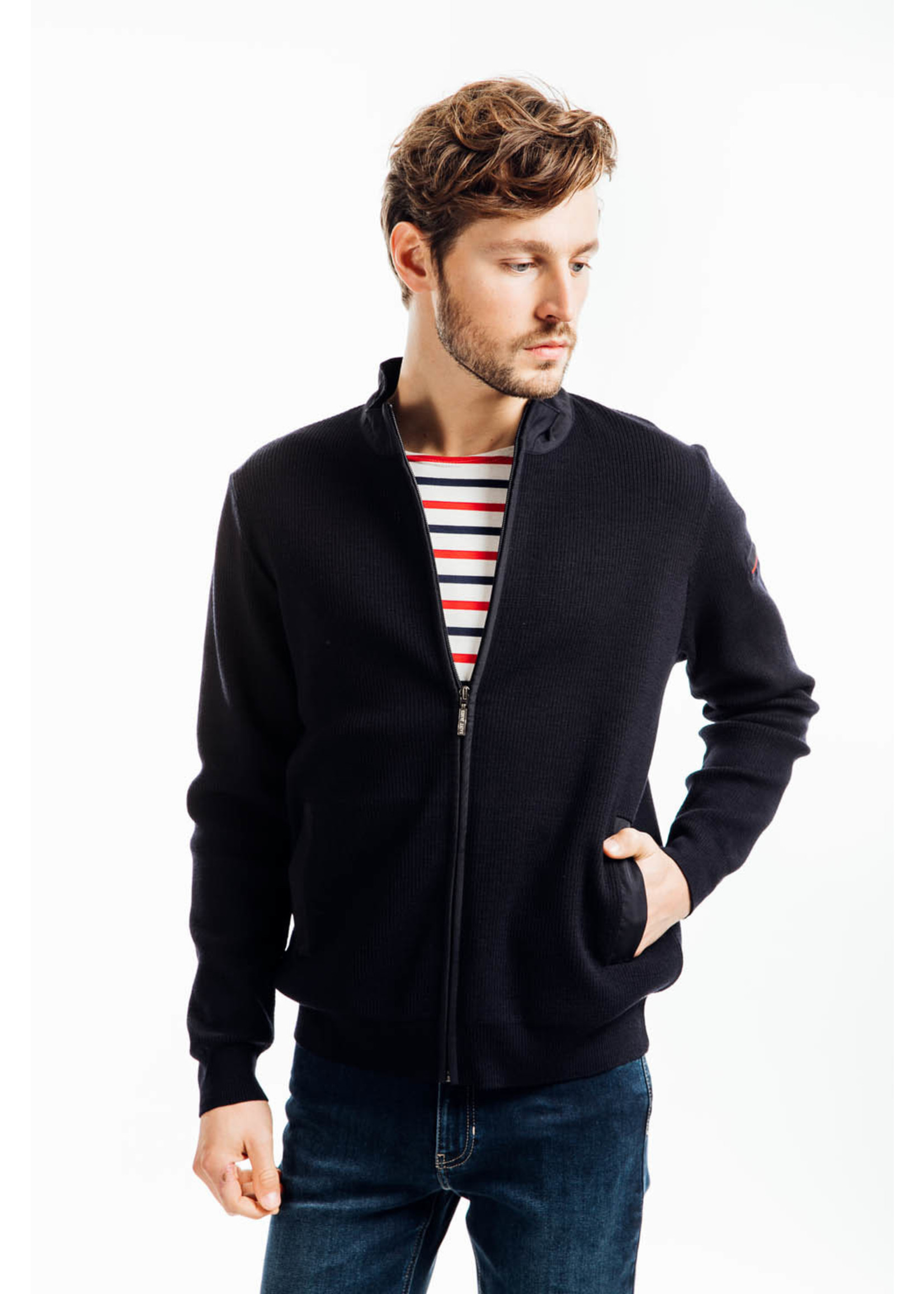 SAINT-JAMES Navigateur cardigan
