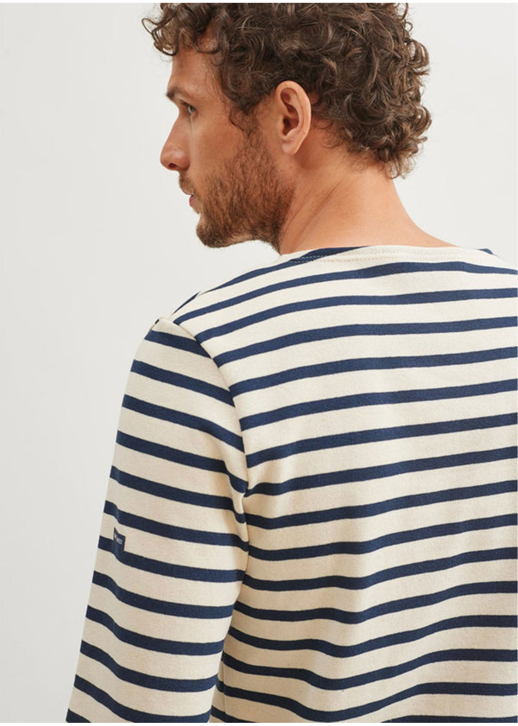 SAINT-JAMES Authentic Meridien breton cotton stripe shirt by Saint-James - Unisex fit